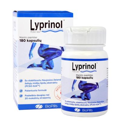 LYPRINOL, 180 kapsulių