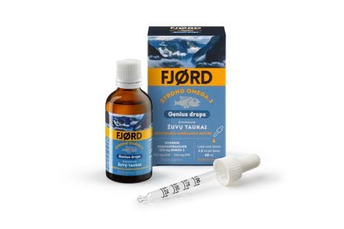 FJORD STRONG OMEGA-3 GENIUS DROPS 50 ml N1
