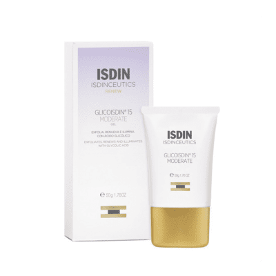 ISDIN ISDINCEUTICS GLICOISDIN 15 MODERATE šveičiamasis gelis su 15 % glikolio rūgštimi, 50 ml
