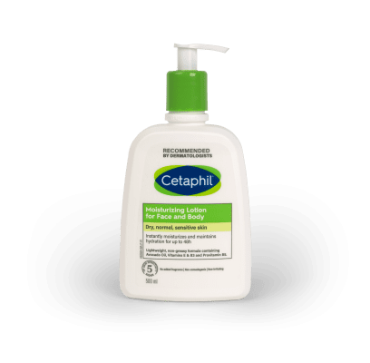 Cetaphil drėkinamasis veido ir kūno losjonas, 500 ml