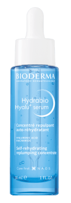 BIODERMA intensyviai drėkinantis koncentruotas serumas dehidratuotai odai HYDRABIO HYALU+ SERUM, 30 ml
