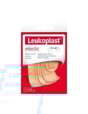 LEUKOPLAST Elastic tamprtus pleistras, 72×50 mm, 24 mm, 19×72 mm, 25×72 mm N40