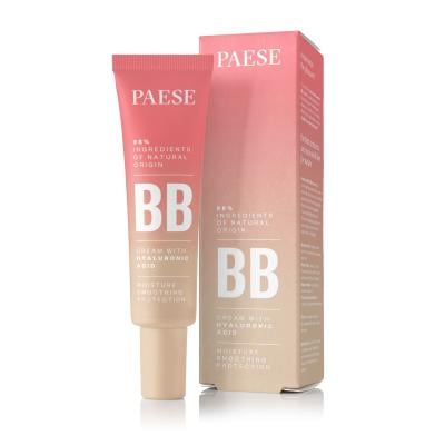 PAESE, BB kremas su hialurono rūgštimi, spalva 01N, 30 ml