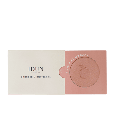 IDUN Minerals bronzinanti pudra suteikianti spindesio Midnattssol Nr. 1622, 5 g