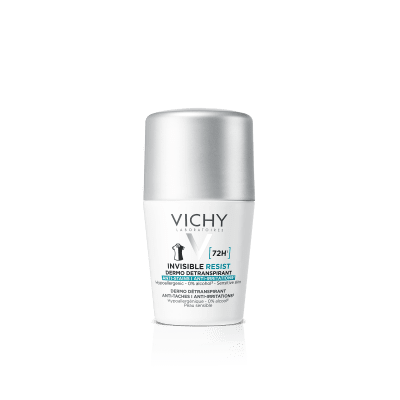 VICHY INVISIBLE RESIST 72h dėmių nepaliekantis antiperspirantas moterims, 50 ml