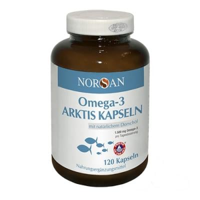 NORSAN OMEGA-3 ARKTIS, 120 kapsulių