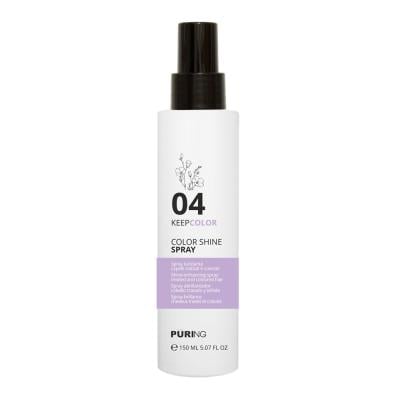 PURING KEEPCOLOR DAŽYTŲ PLAUKŲ SPALVĄ SAUGANTIS BLIZGESIO PURŠKALAS 150 ml