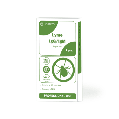 Greitasis Laimo ligos testas, 1 vnt. Testera