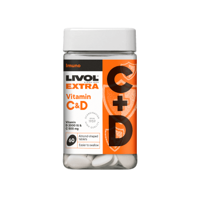 LIVOL EXTRA C+D, 60 tabl.
