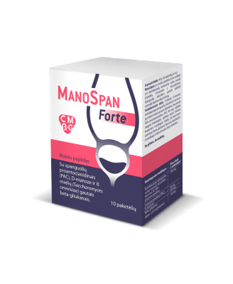 MANOSPAN FORTE maisto papildas milteliai N10