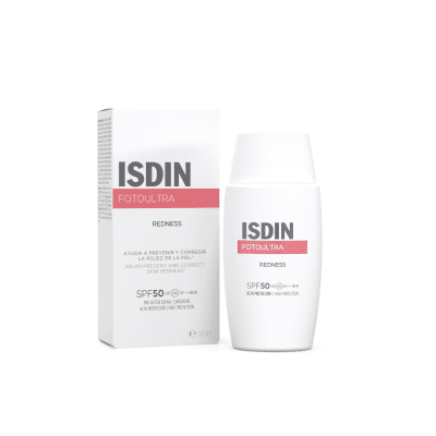 ISDIN FotoUltra REDNESS apsauginė veido emulsija SPF50, 50ml