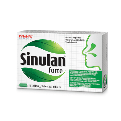 SINULAN Forte tabletės, N15