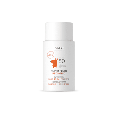 BABE SUPER FLUID PEDIATRIC apsauginė veido emulsija vaikams SPF50, 50 ml