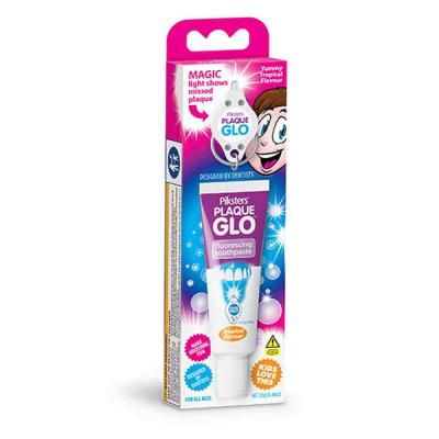 PIKSTERS PLAQUE GLO apnašas nudažanti dantų pasta 25 g