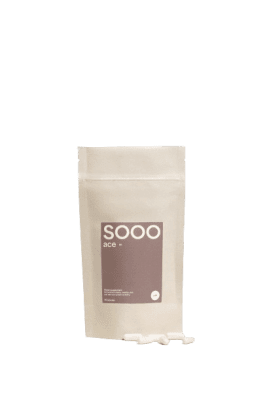 SOOO ace: 99.89% purity NR papildymas 350 mg, N90