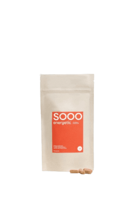 SOOO energetic: Cordyceps extract 6-8:1 papildymas 350 mg, N90