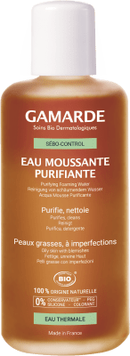 GAMARDE SEBO CONTROL putojantis valomasis veido vanduo, 200 ml