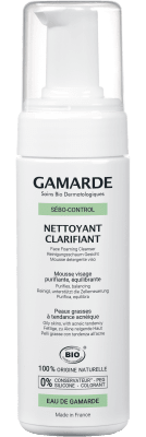 GAMARDE SEBO CONTROL valomosios veido putos, 160 ml