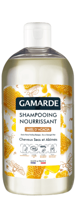 GAMARDE SHAMPOOING NOURRISSANT maitinantis šampūnas sausiems ir pažeistiems plaukams, 500 ml