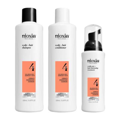 NIOXIN Pro Clinical SYSTEM4 KIT - Nioxin priežiūros produktų rinkinys 150ml+150ml+40ml