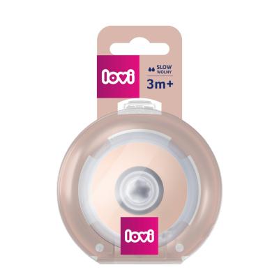 LOVI dinaminis žindukas Mammafeel lėtas, 3m+, 1 vnt., 18/732