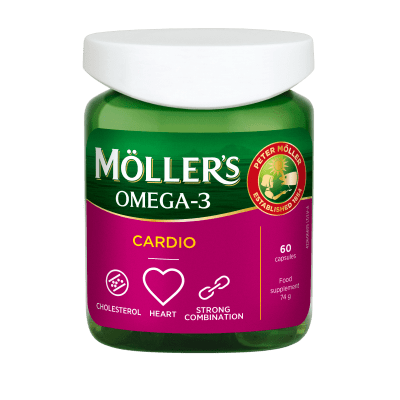 MOLLER Omega-3 Cardio N60