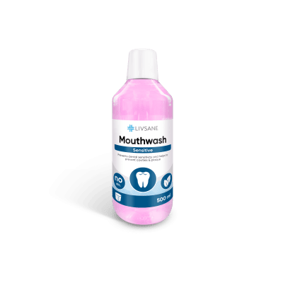 LIVSANE Sensitive burnos skaliklis, 500 ml