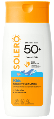 SOLERO KIDS SENSITIVE SUN LOSJONAS SPF50+, 200 ml