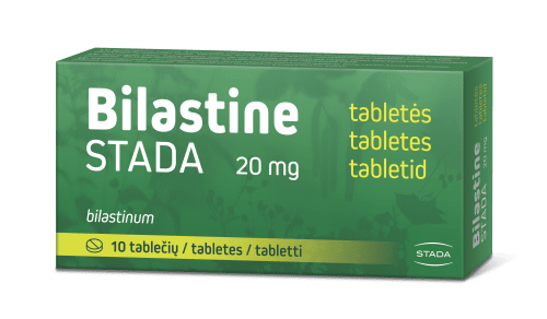 Bilastine STADA 20 mg tabletės