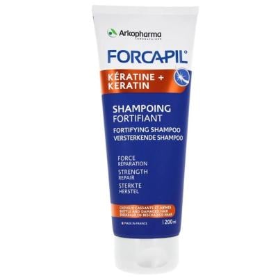 FORCAPIL KERATIN+ FORTIFYING šampūnas su keratinu, 200ML
