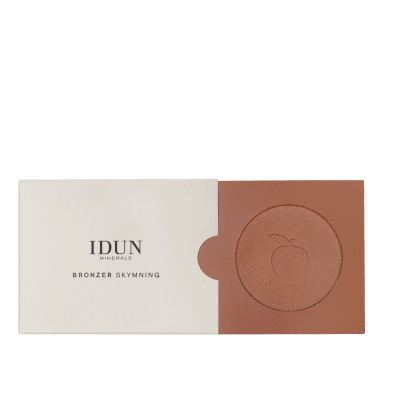 IDUN Minerals bronzinanti pudra matinė Skymning Nr. 1623, 4,6 g (sodriai rudas kontūro atspalvis, šaltas atspalvis)