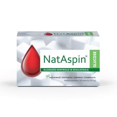 NATASPIN GLUCOSE kapsulės N30