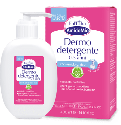 AMIDOMIO dermoprausiklis nuo pirmos gyvenimo dienos, 400 ml