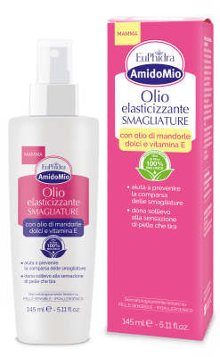 AMIDOMIO elastingumą skatinantis aliejus nuo strijų, 145 ml