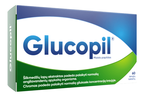 GLUCOPIL maisto papildas tabletės N60