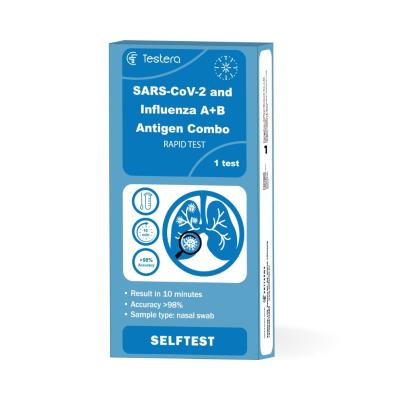 SARS-CoV-2 antigeno greitasis testas (iš seilių), 1 vnt. Testera