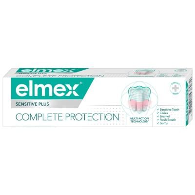 ELMEX dantų pasta jautrių dantų apsaugai SENSITIVE PLUS COMPLETE PROTECTION, nuo 12 metų, 75 ml