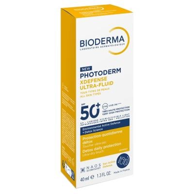 BIODERMA PHOTODERM XDEFENSE SPF50+ INVISIBLE , apsauga nuo saulės 40ml