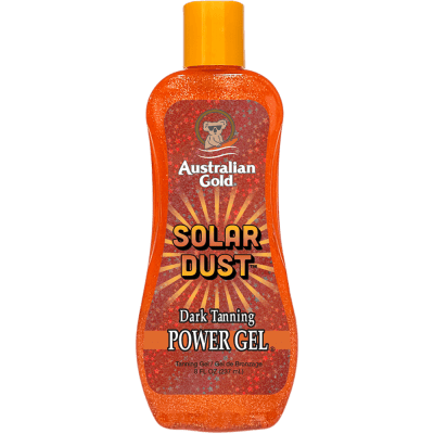 AUSTRALIAN GOLD deginimosi gelis su blizgesiu Solar Dust, 236ml