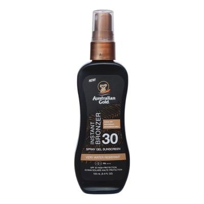 AUSTRALIAN GOLD apsaugos nuo saulės pienelis su bronzantais SPF30, 100ml