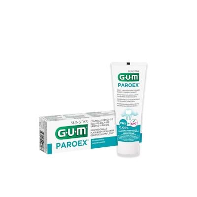 GUM PAROEX 0,06% dantų pasta kraujuojančioms dantenoms, 75 ml