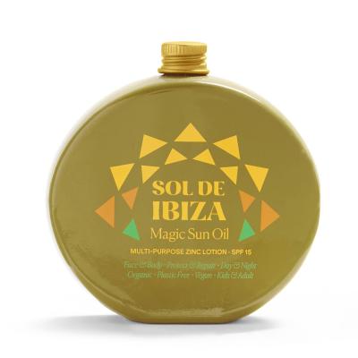 SOL DE IBIZA saulės aliejus veidui ir kūnui su SPF 15, 30 ml