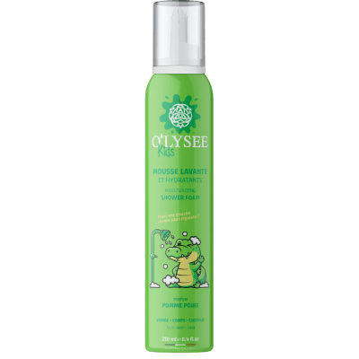 O'LYSEE vaikiškos dušo putos APPLE&PEAR, 250ml