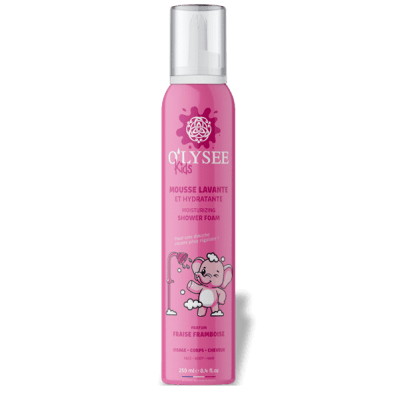 O'LYSEE vaikiškos dušo putos STRAWBERRY&RASPBERRY, 250ml