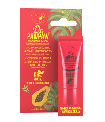 Dr.PAWPAW lūpų balzamas ULTIMATE RED, 10ml