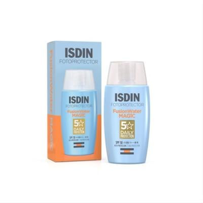 ISDIN FUSION WATER glow veido emulsija SPF50, 50ml
