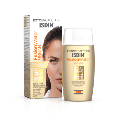 ISDIN FUSION WATER veido emulsija URBAN SPF30, 50ml