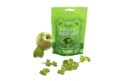 BROLIU MEDUS OBUOLIŲ SKONIO GUMINUKAI 100 g