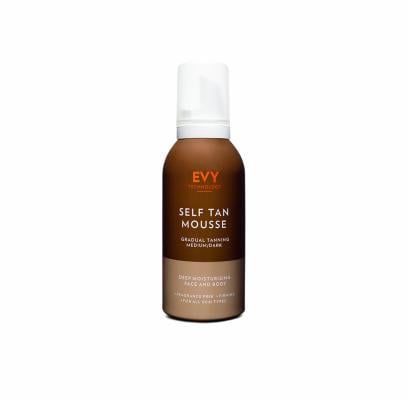 EVY Kūno ir veido savaiminio įdegio putos vidutinis / tamsus įdegis – 150 ml
