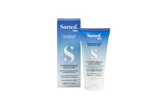 SORTED SKIN Int. poveikio veido losjonas jautriai odai, 50 ml